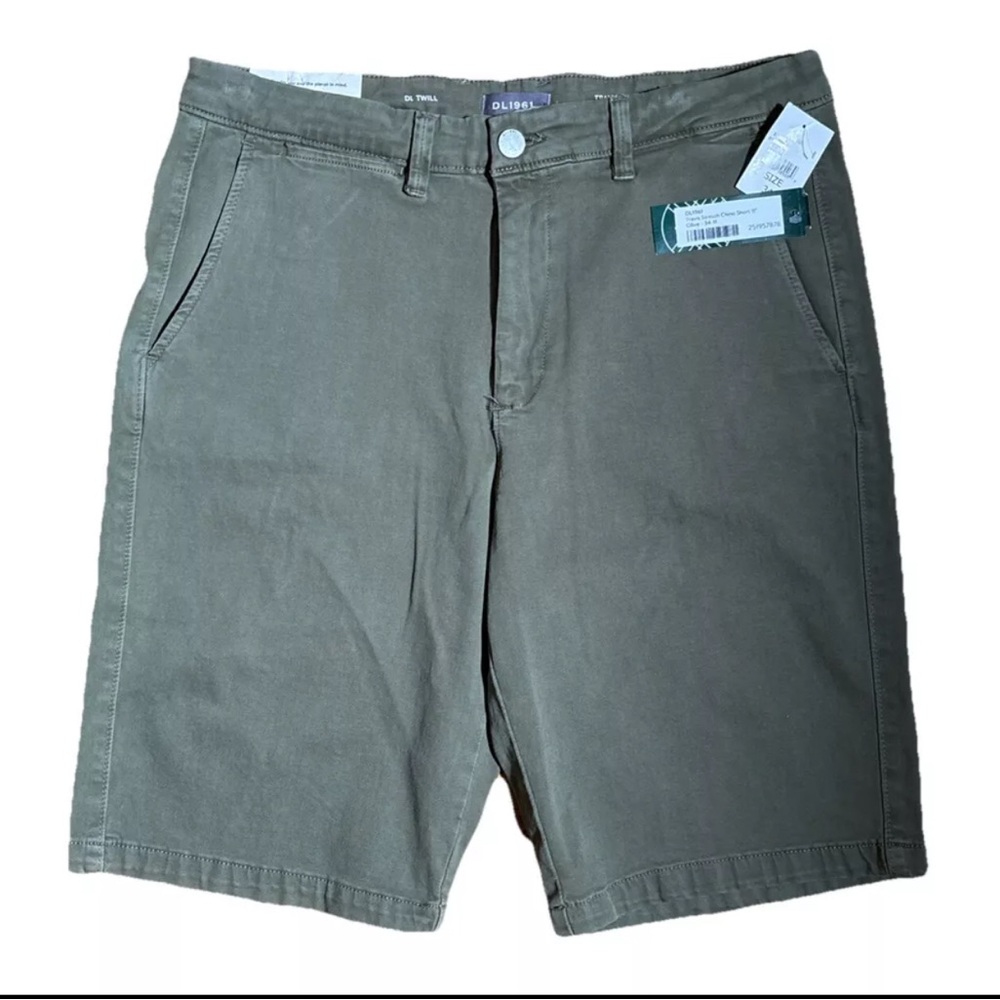 NWT DL1961 Travis Chino Stretch Shorts 34 x 11